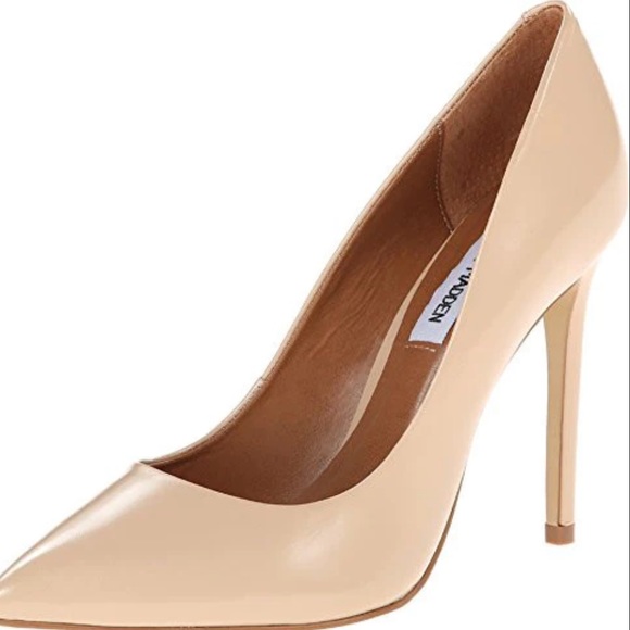 Steve Madden Proto Pump Blush Leather Size 7.5 - Picture 1 of 8